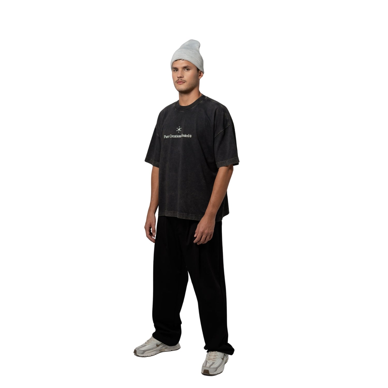 STILL HUNGRY WASHED GRAY T-SHIRT