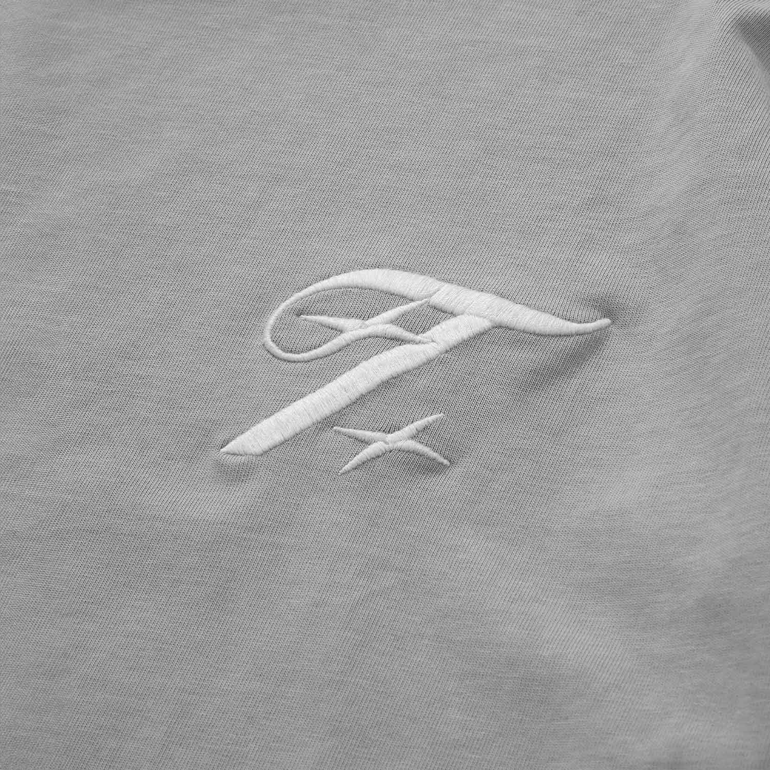 SHADOW OVERSIZED T-SHIRT - GRAY