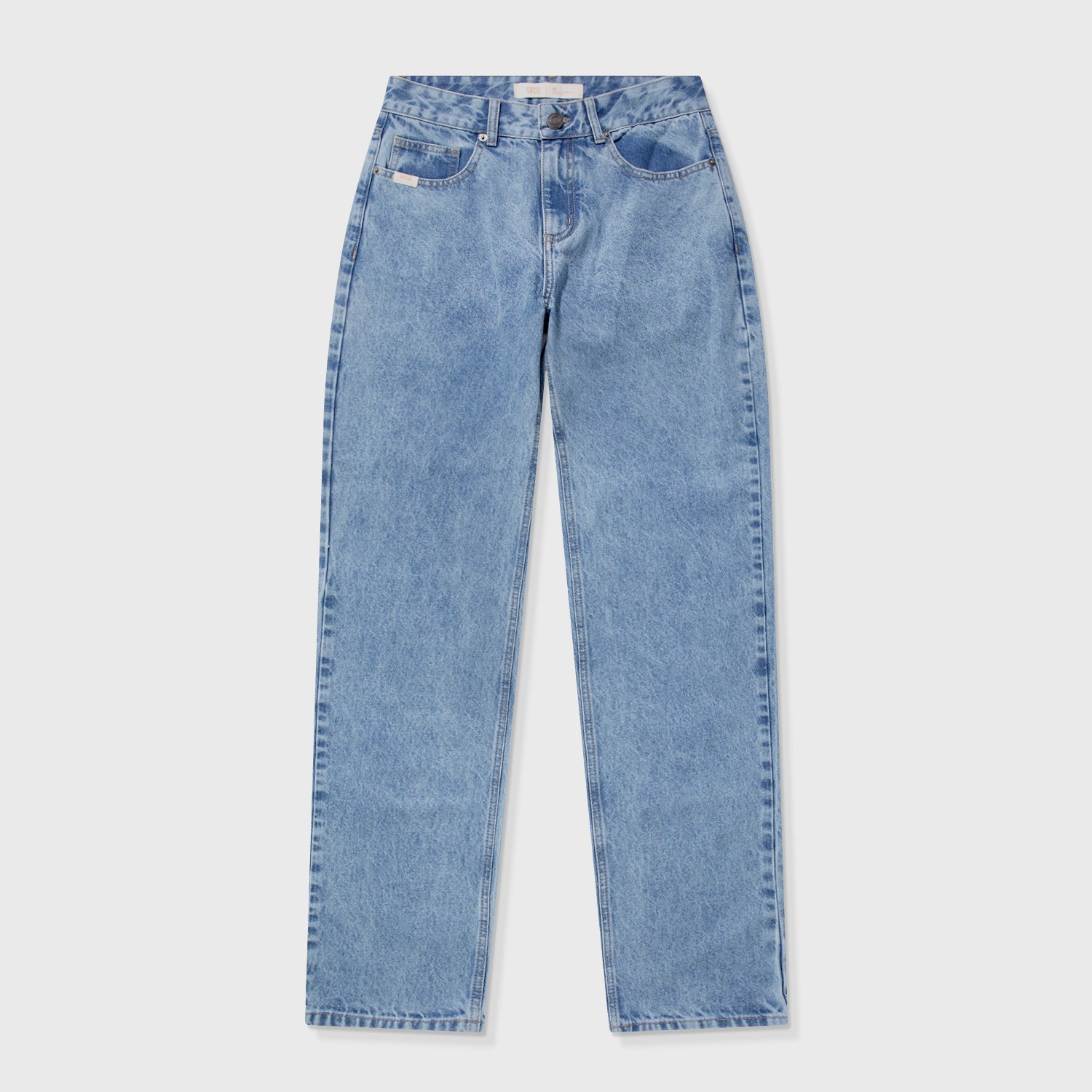 SIGNATURE STRAIGHT LEG DENIM - BLUE