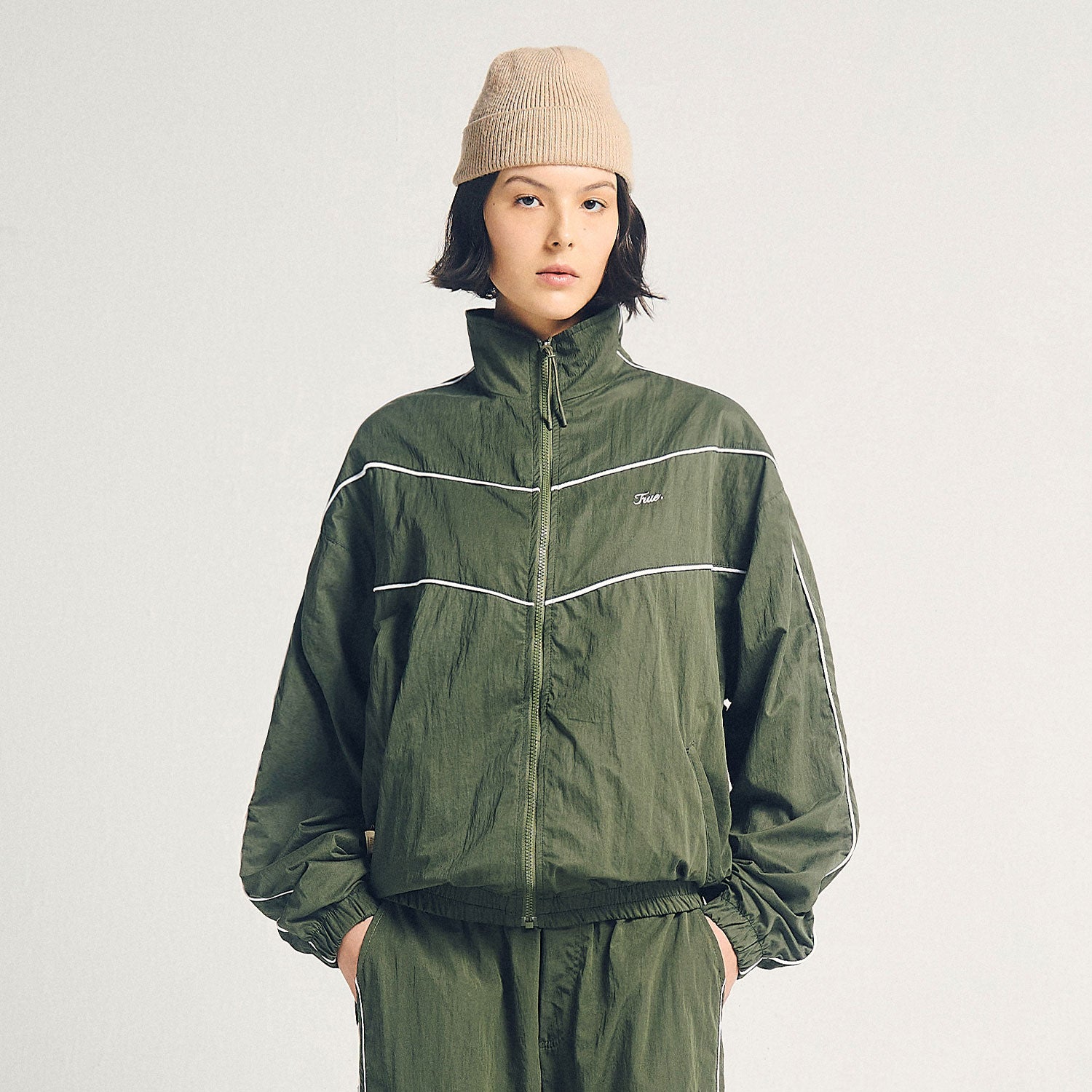 SIGNATURE TRACK JACKET - GREEN