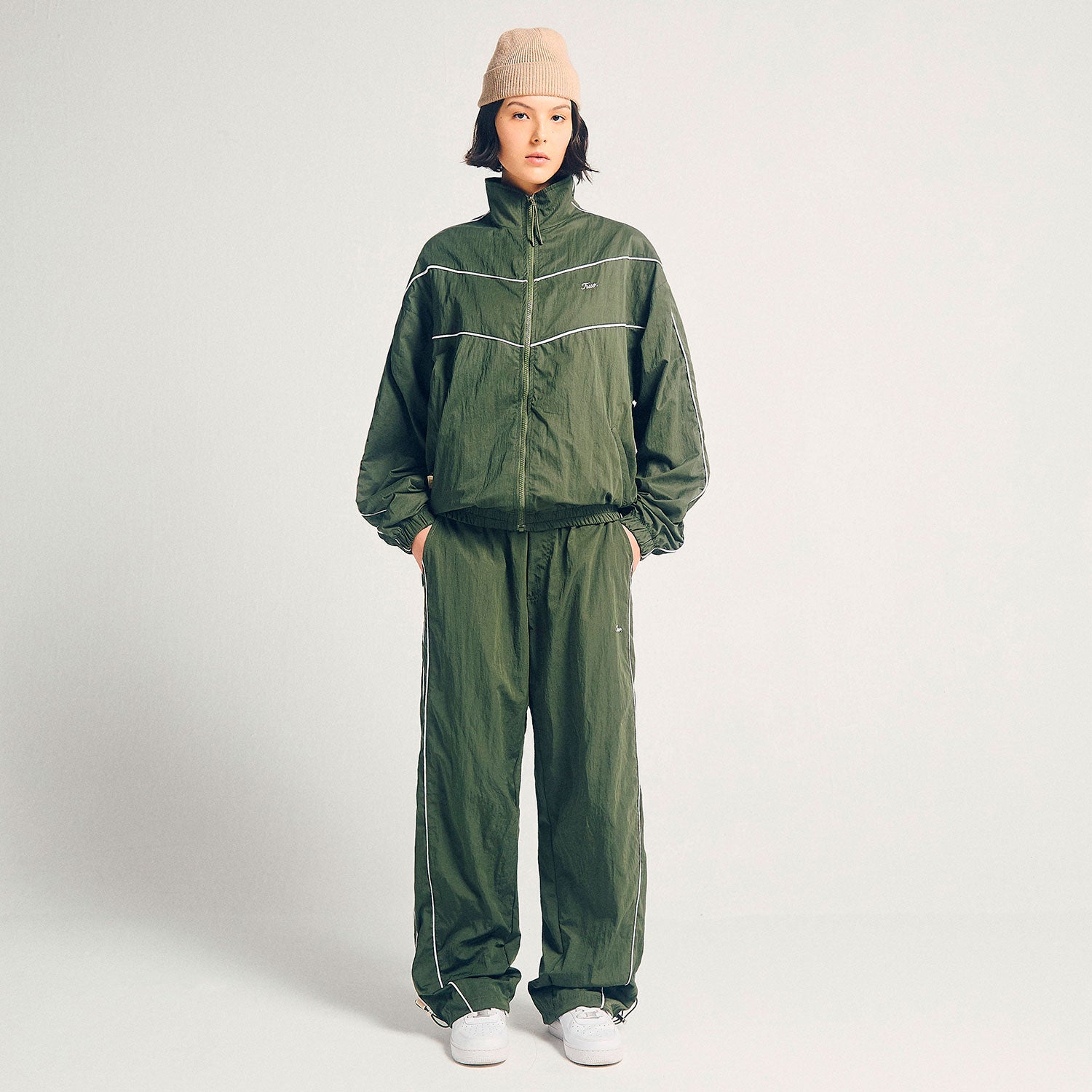 SIGNATURE TRACK JACKET - GREEN