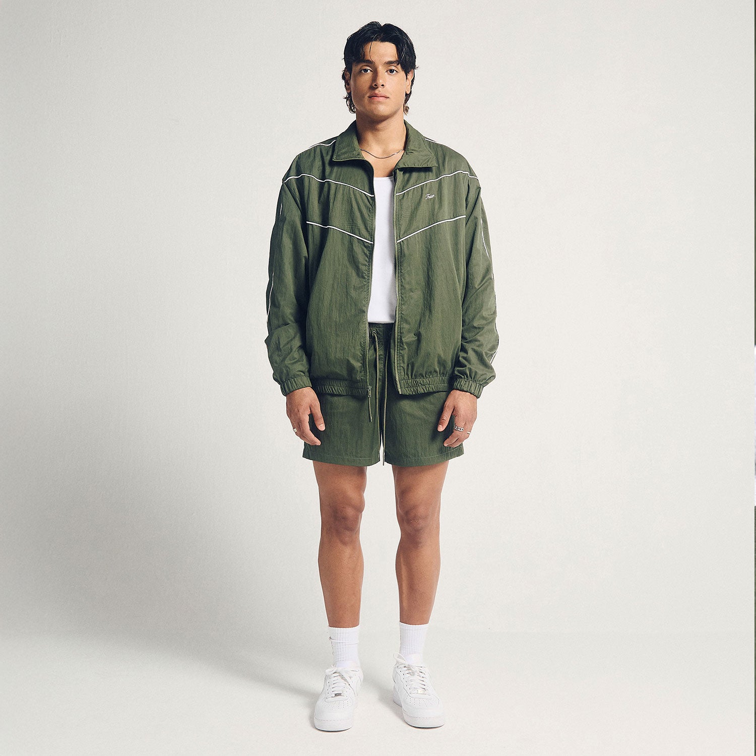 SIGNATURE TRACK JACKET - GREEN