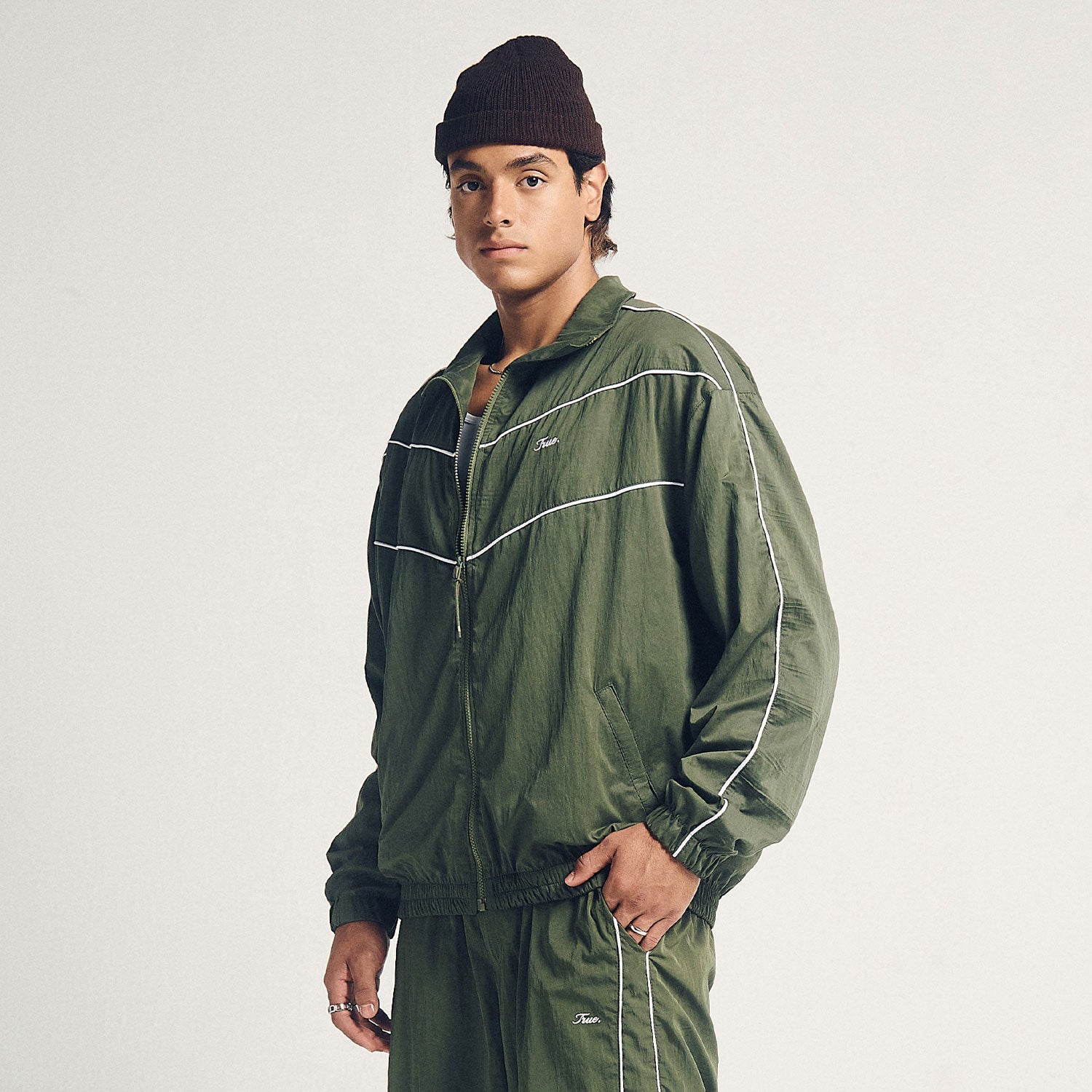 SIGNATURE TRACK JACKET - GREEN