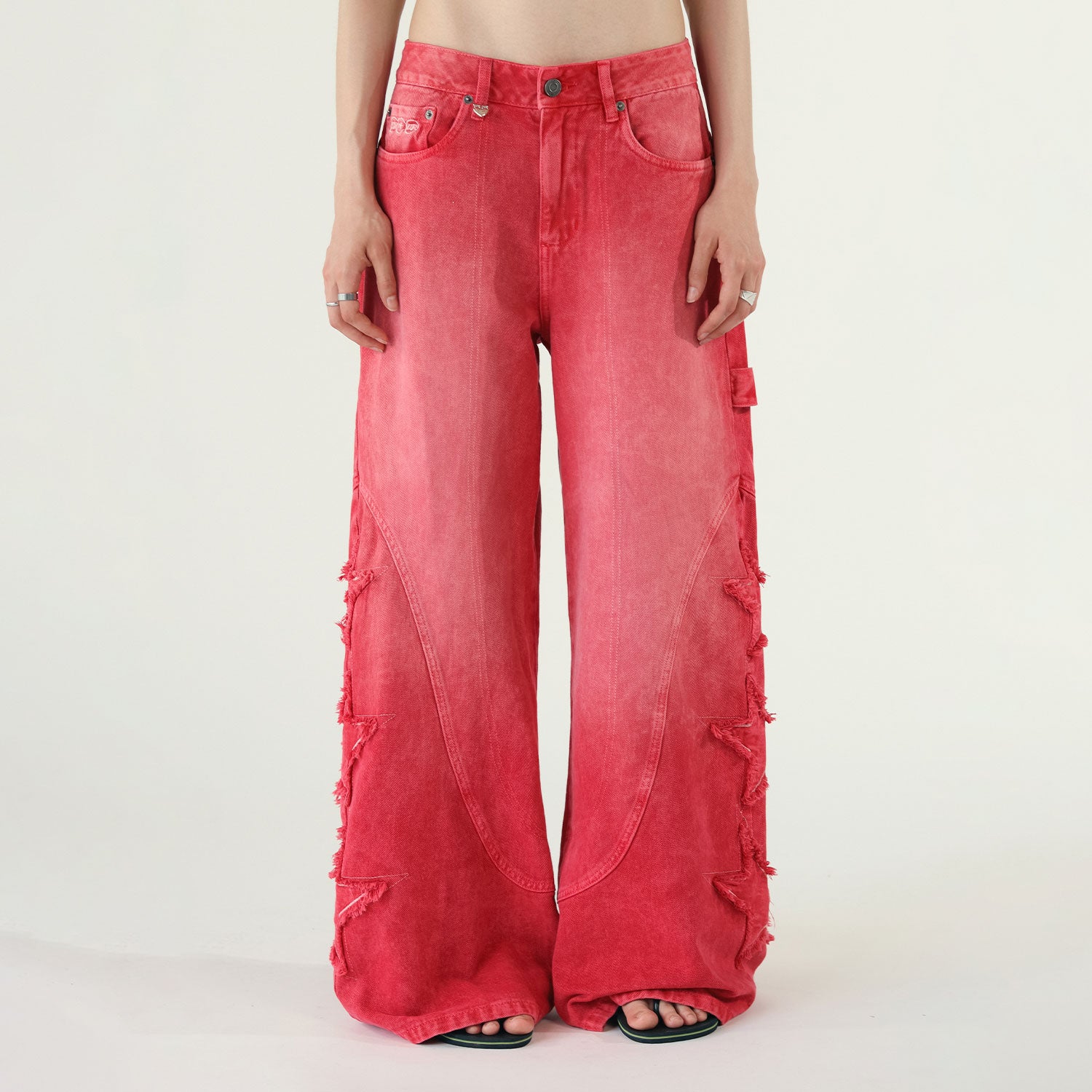 ALL STARS PANTS - CHERRY