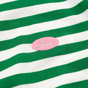 STRIPED NO FEAR TEE -  GREEN