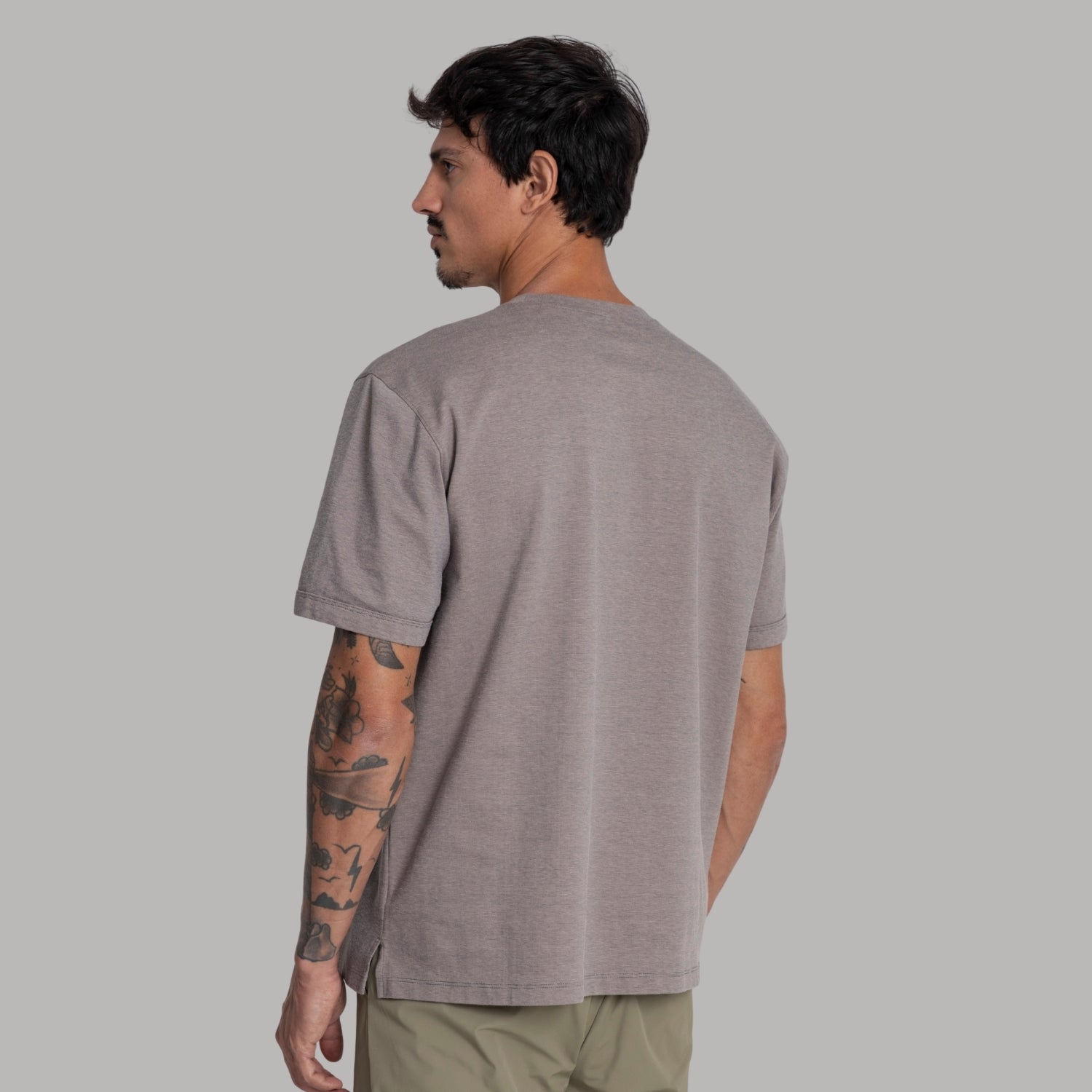T-SHIRT NEW CLING GRIS