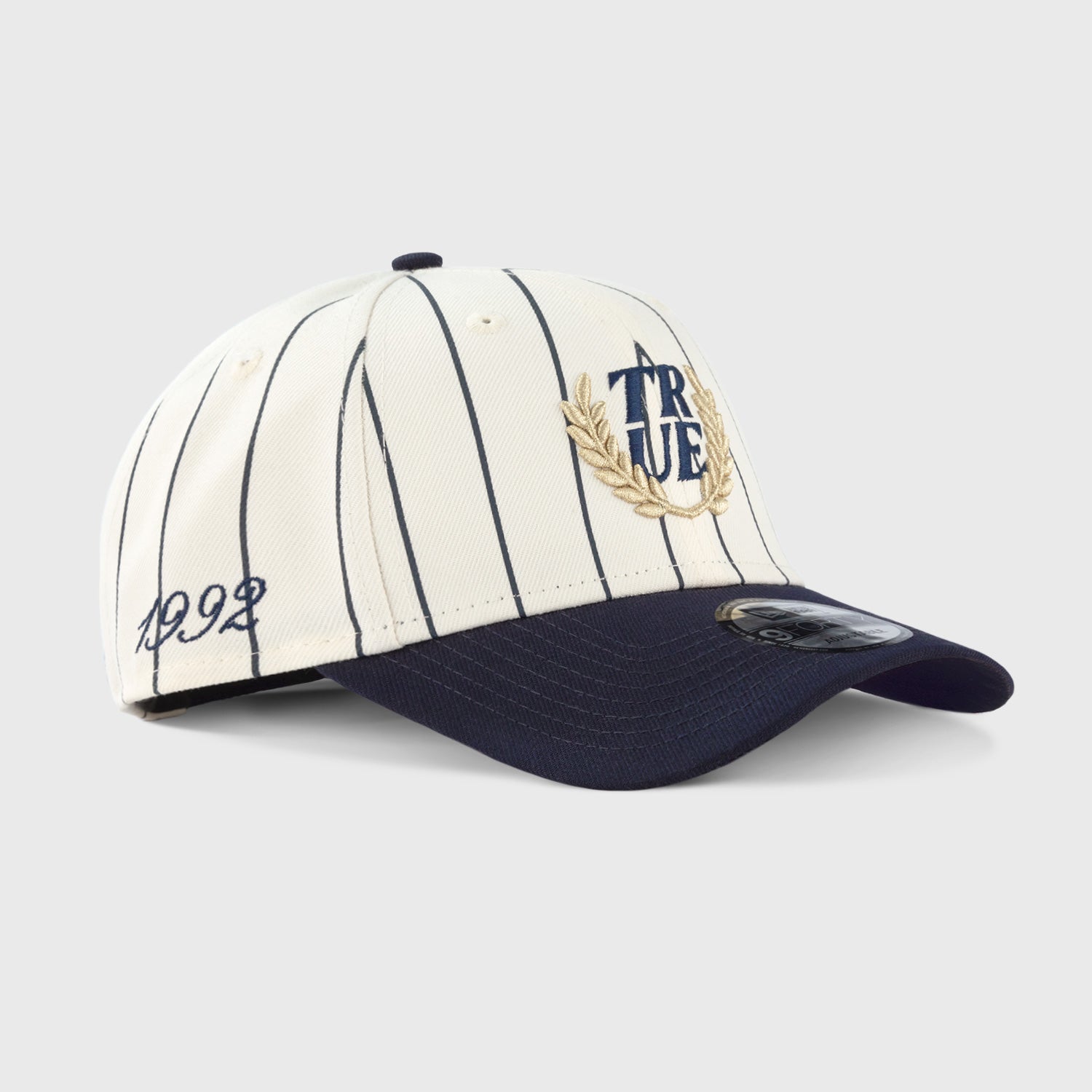 TRUE X NEW ERA 940 PINESTRIPE NAVY BLUE