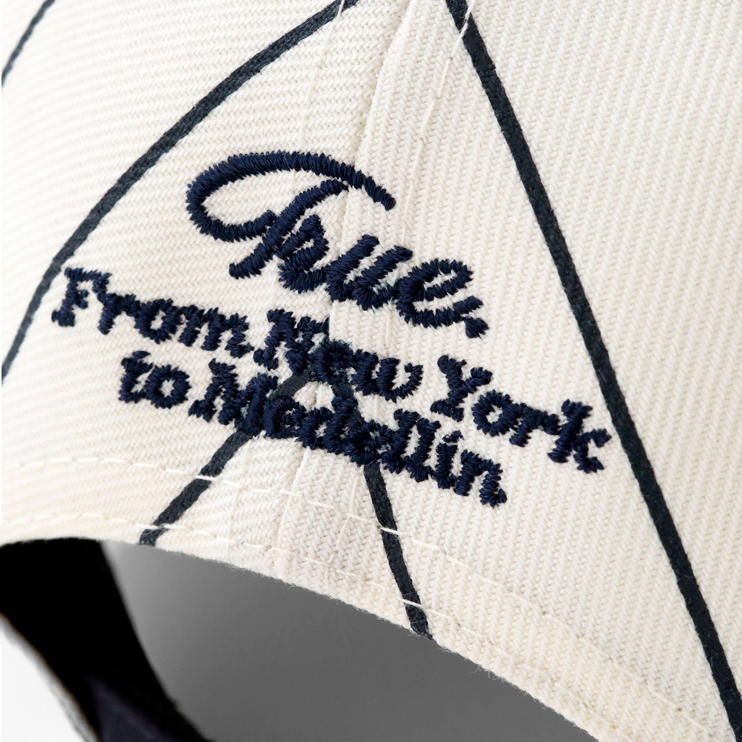 TRUE X NEW ERA 940 PINESTRIPE NAVY BLUE