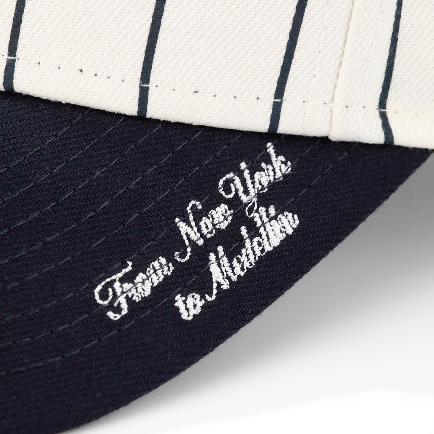 TRUE X NEW ERA 940 PINESTRIPE NAVY BLUE