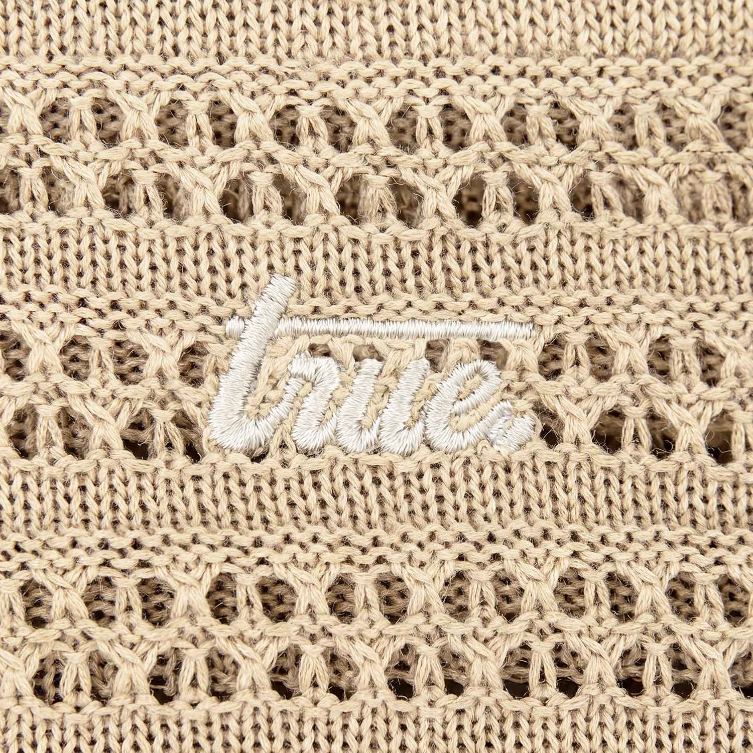 TEXTURE BOXY SHIRT - CAMEL