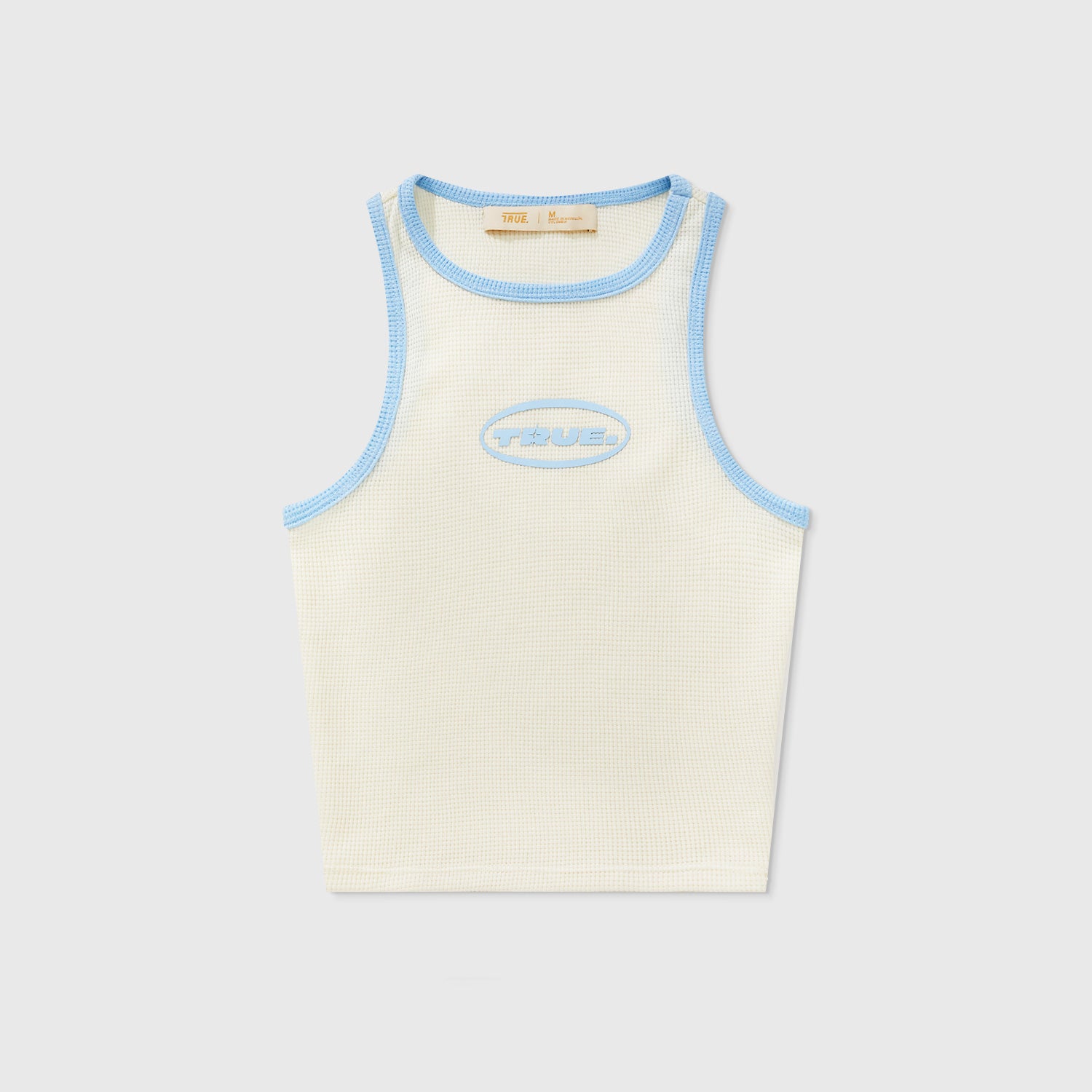 TEXTURED TANK TOP - CREAM