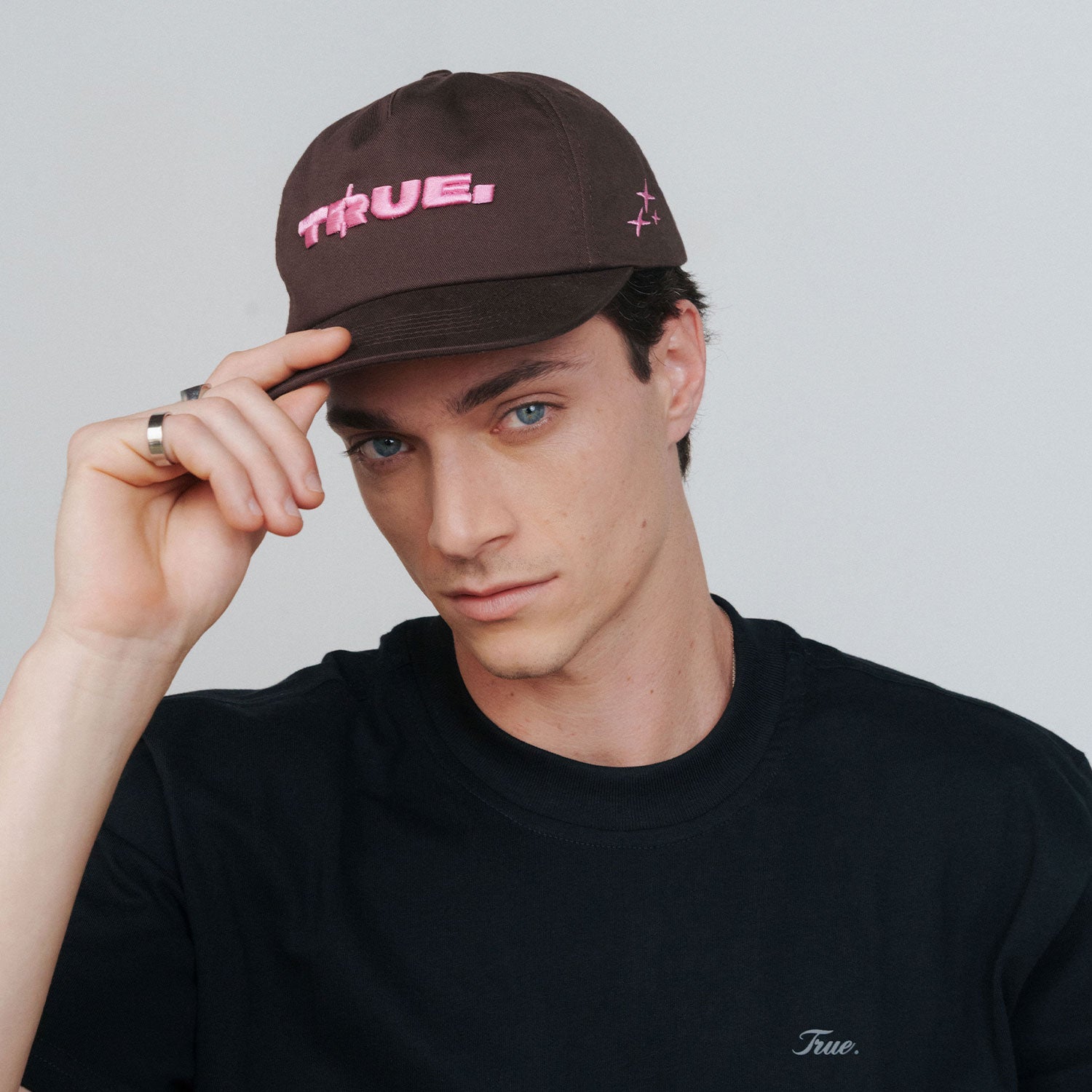 TOO BRIGHT GOLFER CAP - BROWN