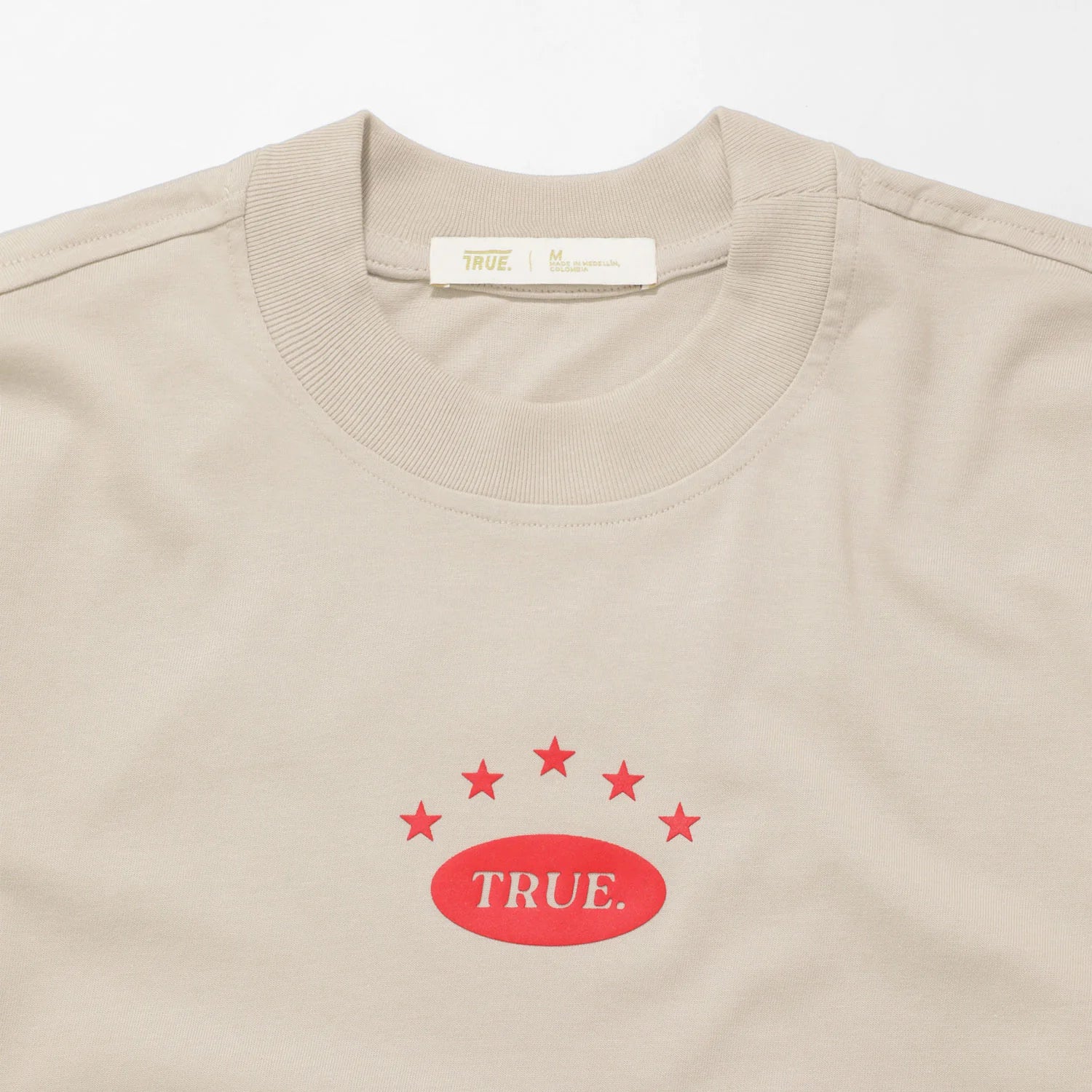 TRUE STARS T-SHIRT - BEIGE