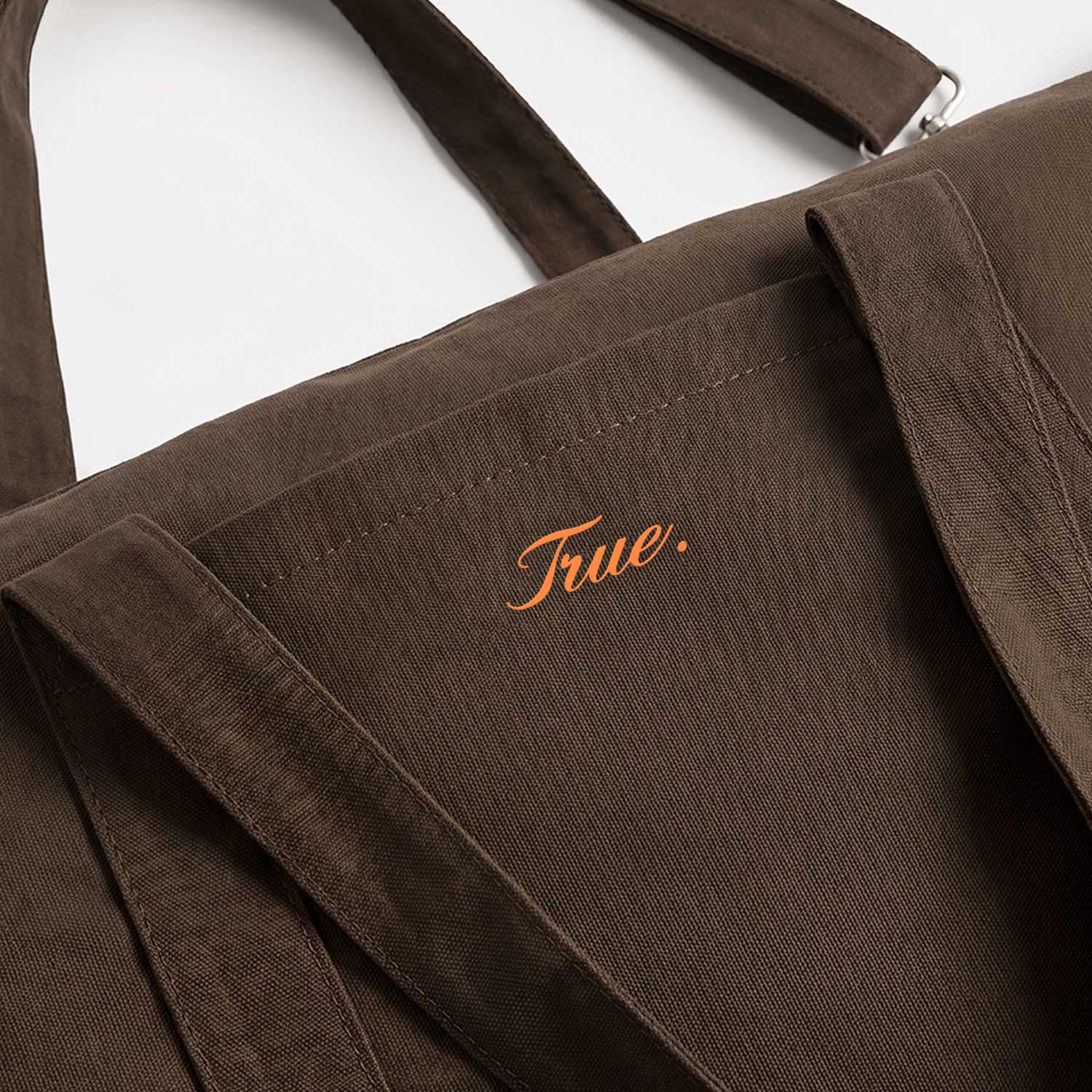 TRUE X ONE HALF DUFFLE BAG - BROWN