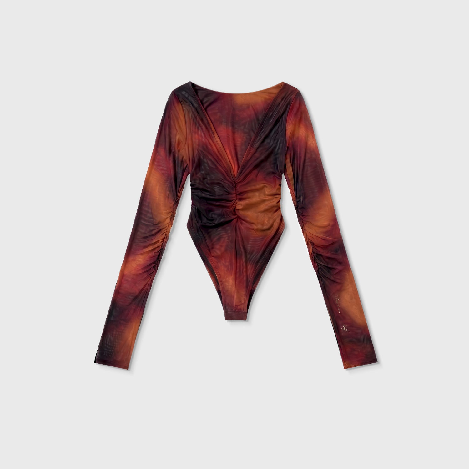 TRUE X ONE HALF MESH BODY - GRADIENT