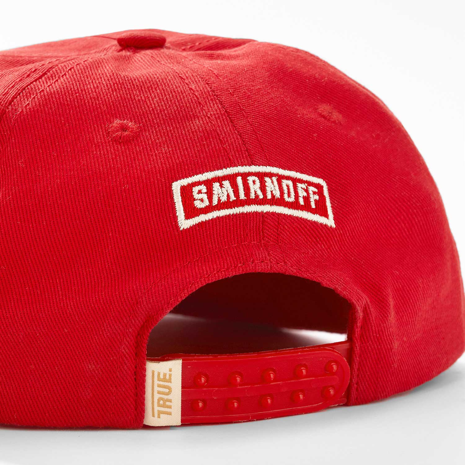 TRUE X SMIRNOFF GOLFER CAP - RED