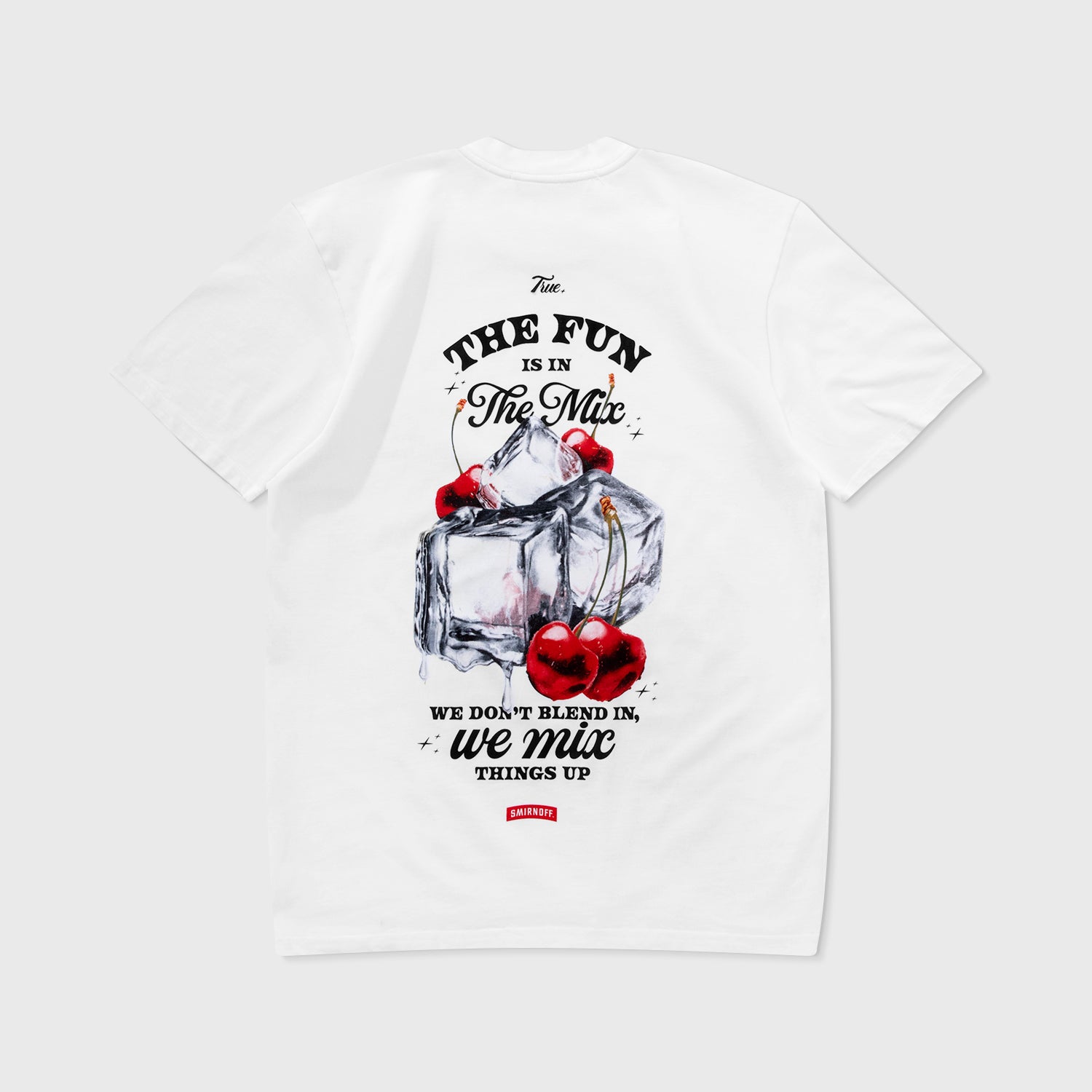 TRUE X SMIRNOFF MIX T-SHIRT - WHITE