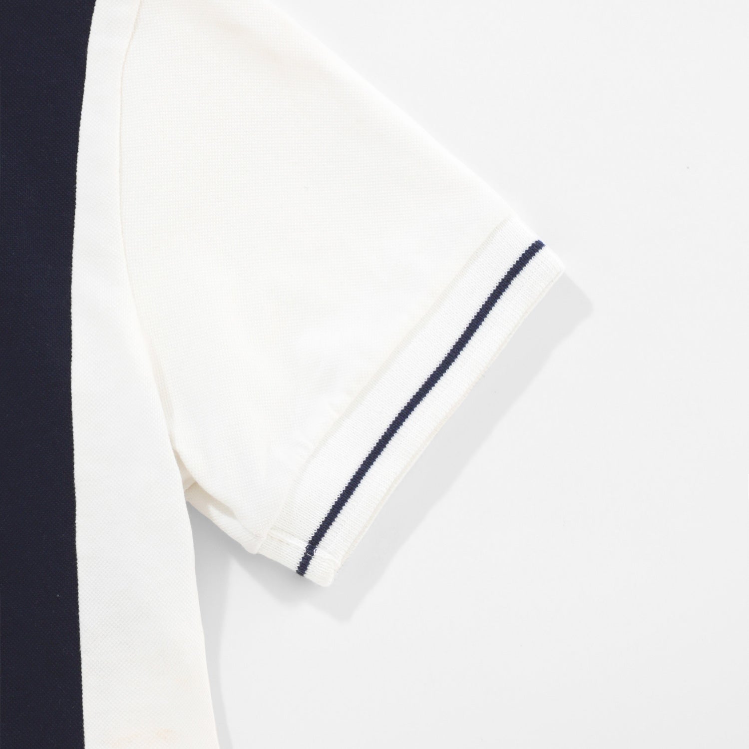 TRUE LOUNGE CROPPED POLO - NAVY BLUE