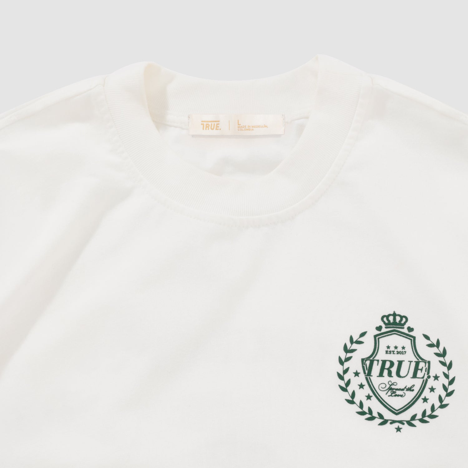 TRUE LOUNGE T-SHIRT - CREAM