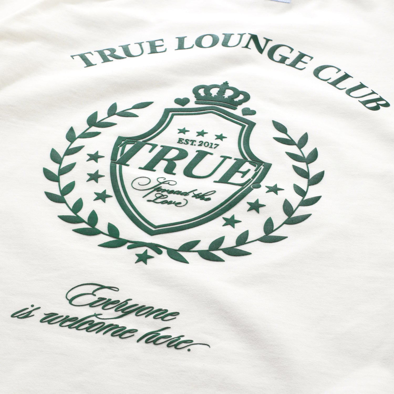 TRUE LOUNGE T-SHIRT - CREAM