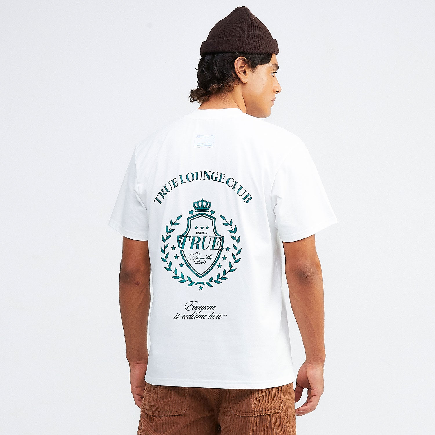 TRUE LOUNGE T-SHIRT - CREAM