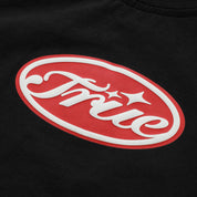 TRUE STAMP SLIM TEE - BLACK
