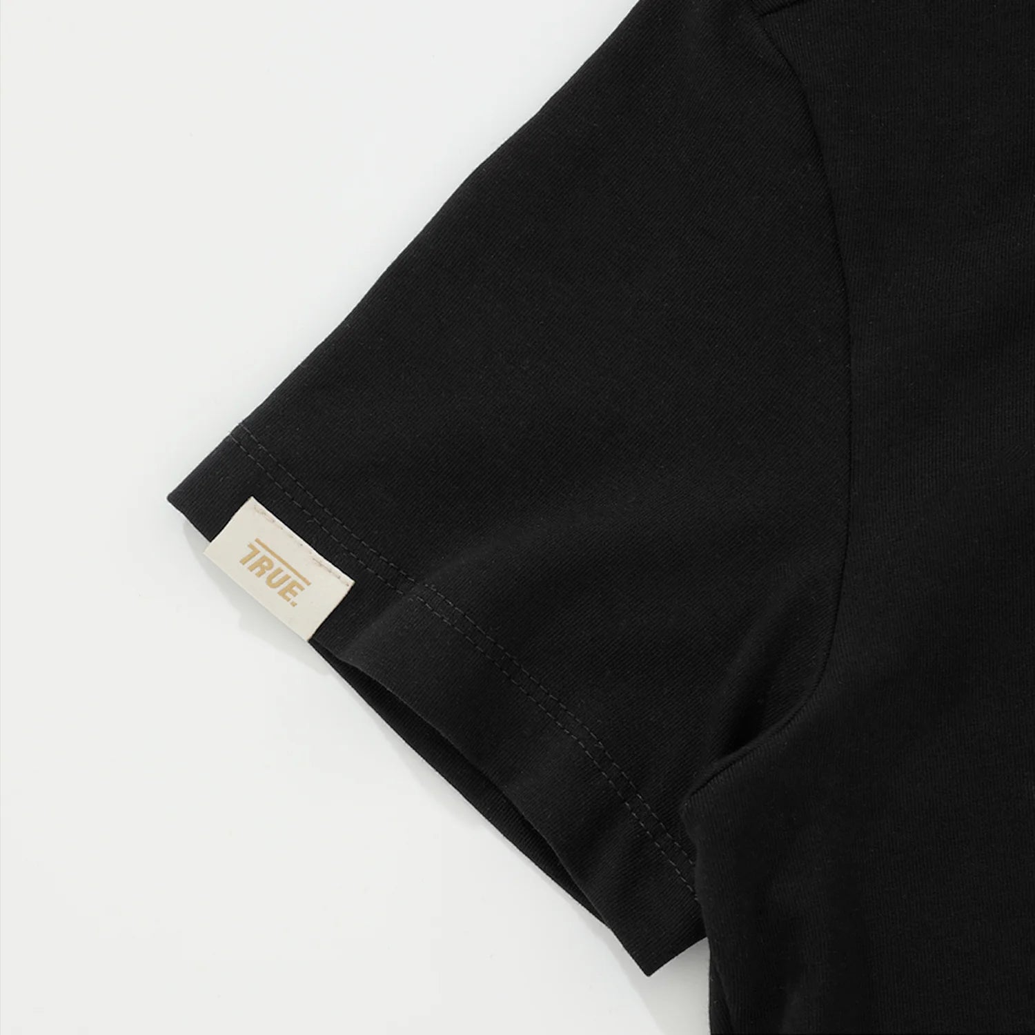TRUE STAMP SLIM TEE - BLACK