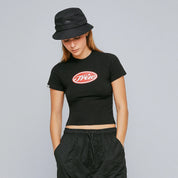 TRUE STAMP SLIM TEE - BLACK