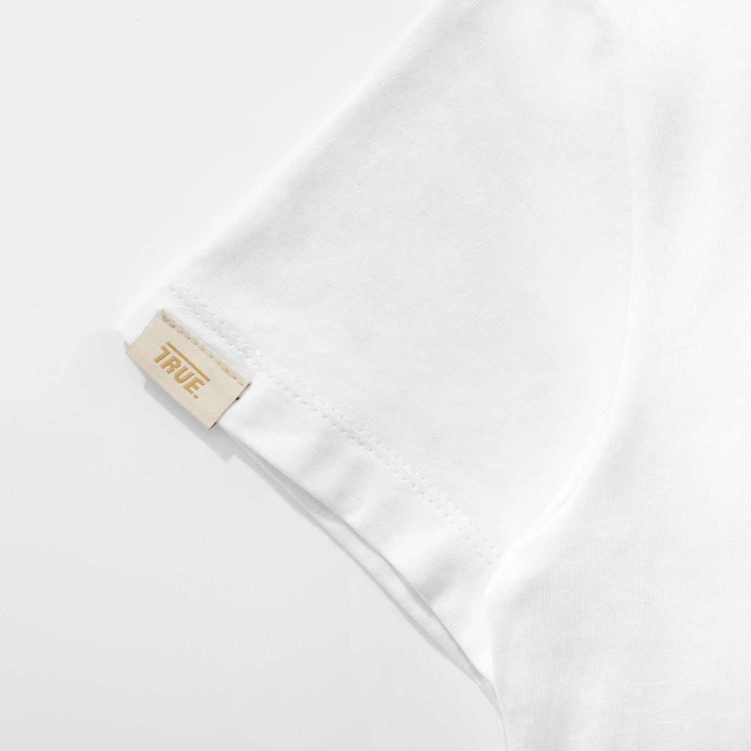 TRUE STAMP SLIM TEE - WHITE