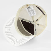 TRUE STAMP TRUCKER CAP - BROWN