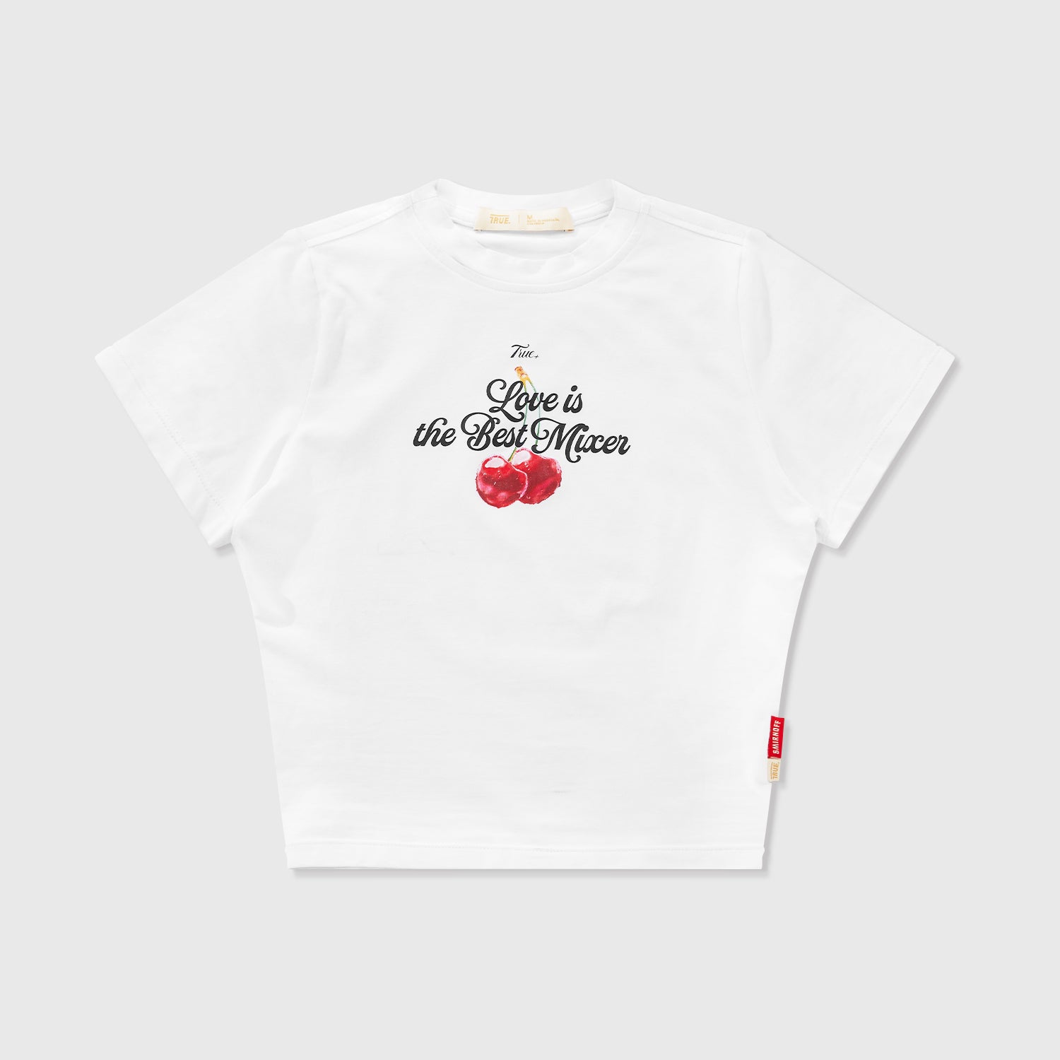 TRUE X SMIRNOFF SLIM TEE - WHITE