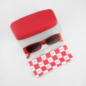 TRUE SPEED SUNGLASSES - RED