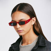 TRUE SPEED SUNGLASSES - RED