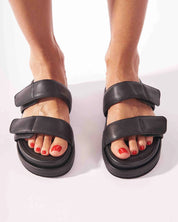 TORY BLACK SANDALS