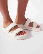 TORY WHITE SANDALS