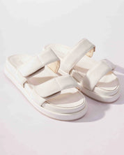 TORY WHITE SANDALS
