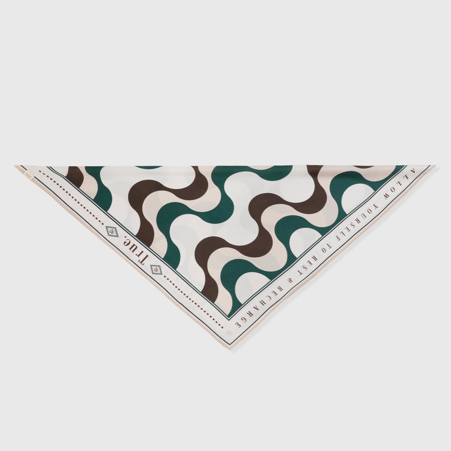 WAVES BANDANA - CREAM