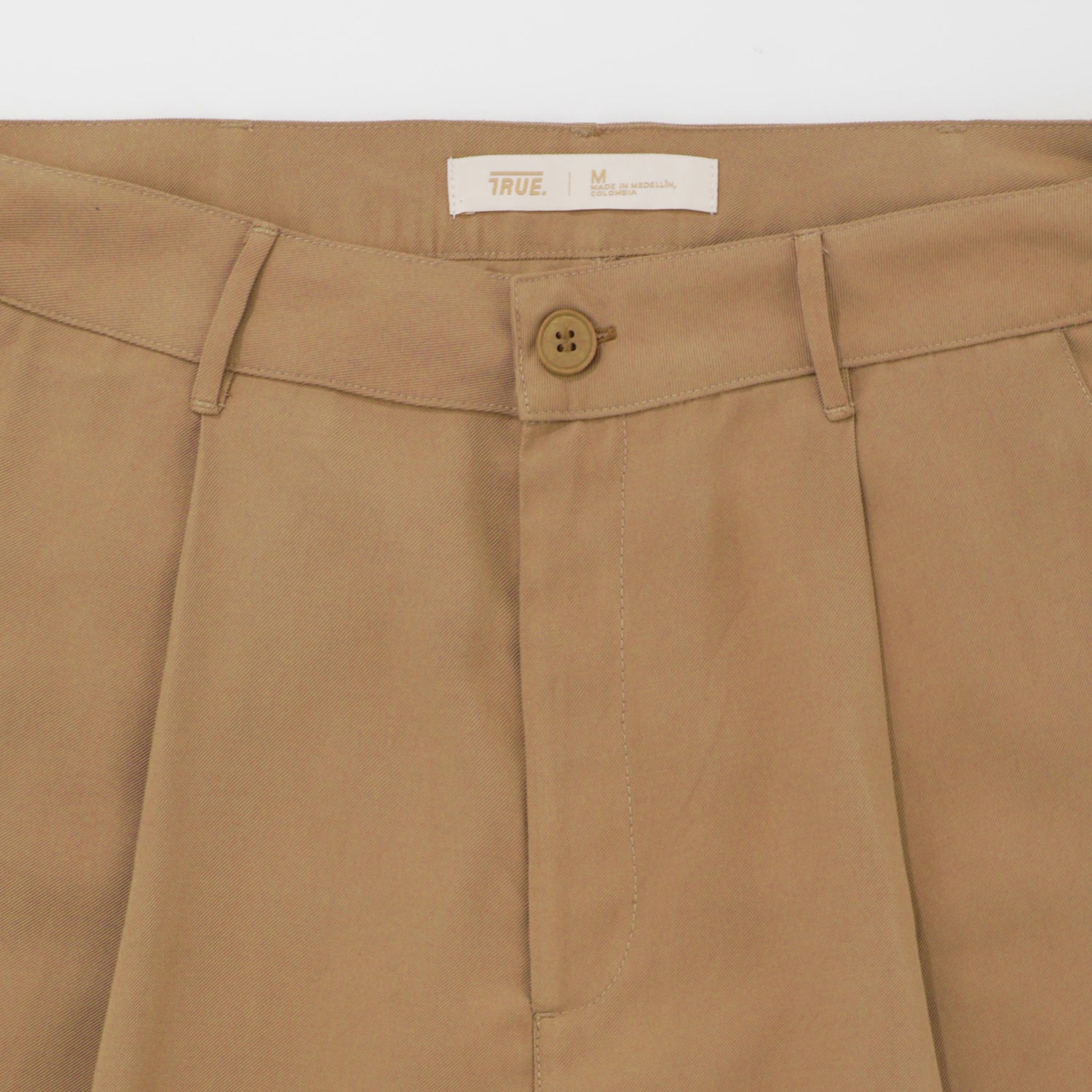WIDE LEG TROUSERS - KHAKI