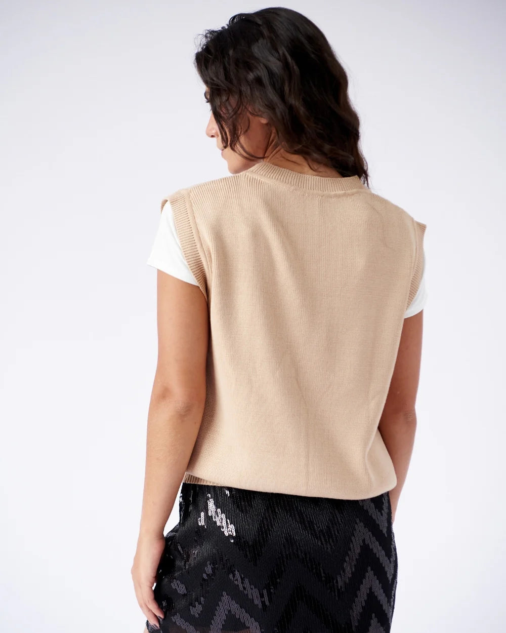 SAND CHESS VEST