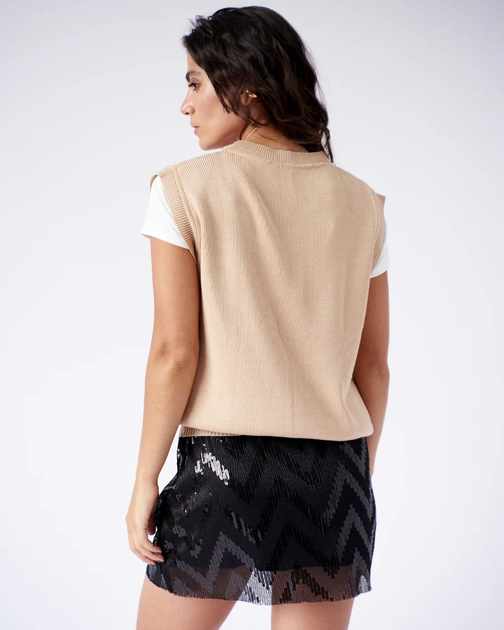 SAND CHESS VEST