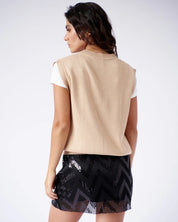 SAND CHESS VEST