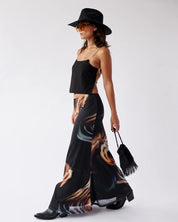 MESH MAXI SKIRT