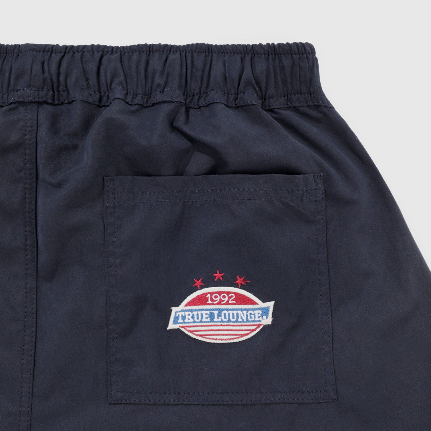 LOOSE FIT CARGO TROUSERS - NAVY BLUE